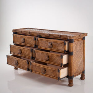 Coral Cove 3+3 Antique Brown